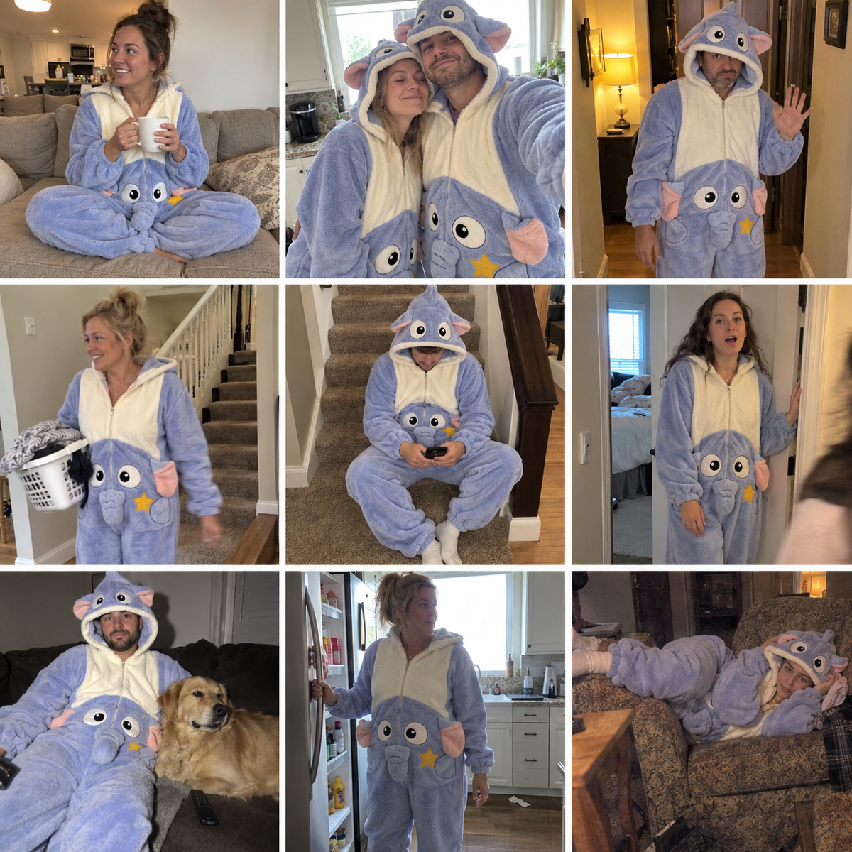 Funny Elephant Pajama